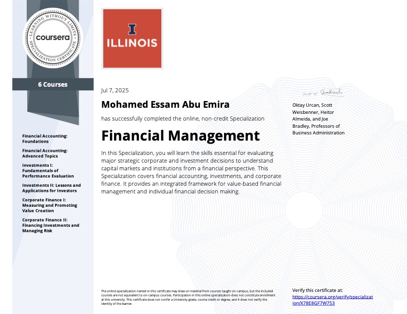  Financial Management